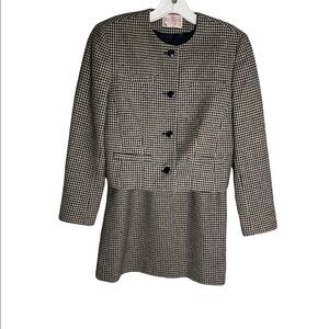 Pendleton vintage skirt suit size 6P